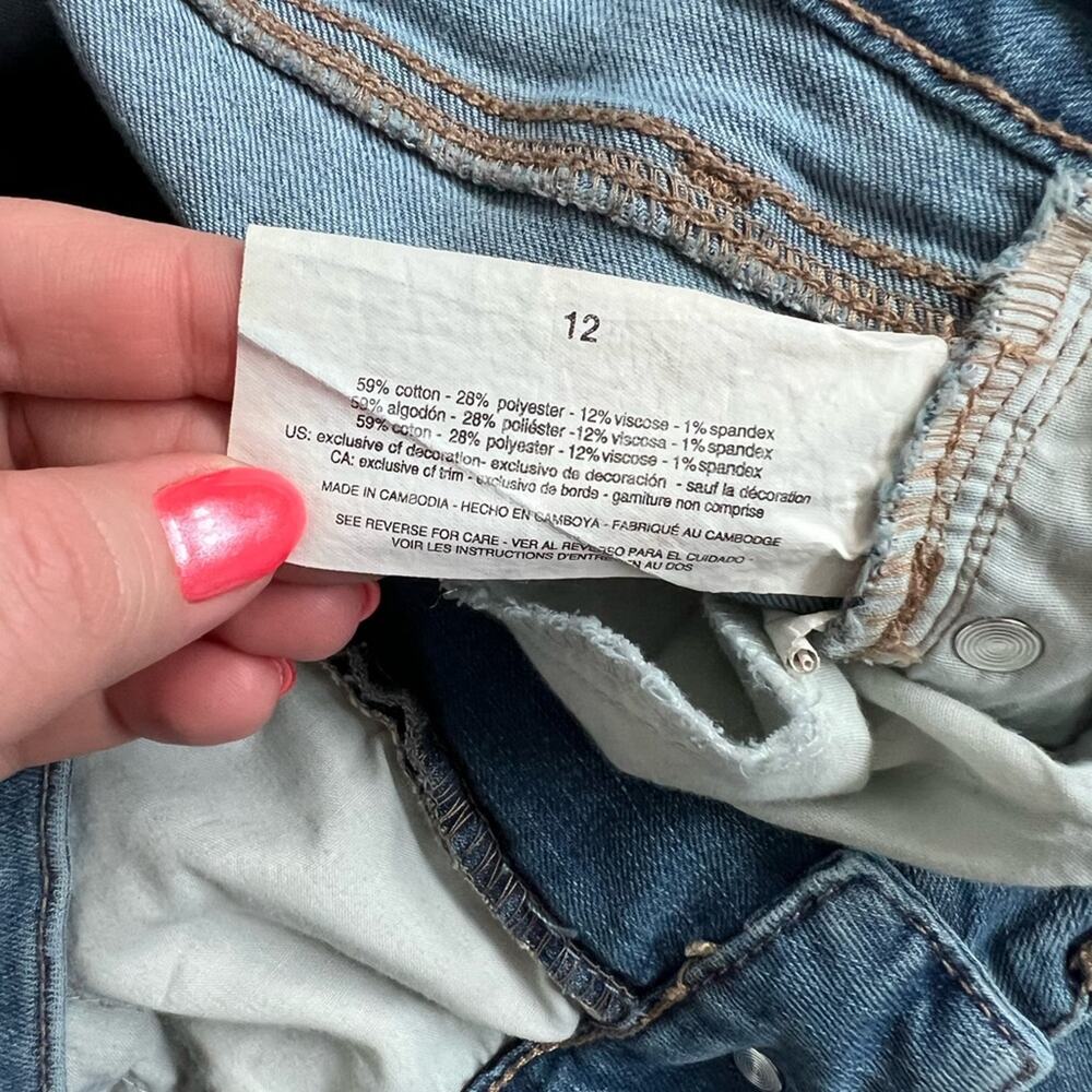 Jessica Simpson Jeans Women’s Skinny Ankle Light Wash Pants Size 12 - Picture 6 of 10